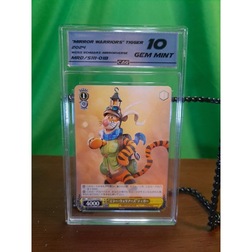 2024 Weiss Schwarz‎ MRd/S111-018 C Mirror Warriors Tigger Mirrorverse CAG 10 GEM
